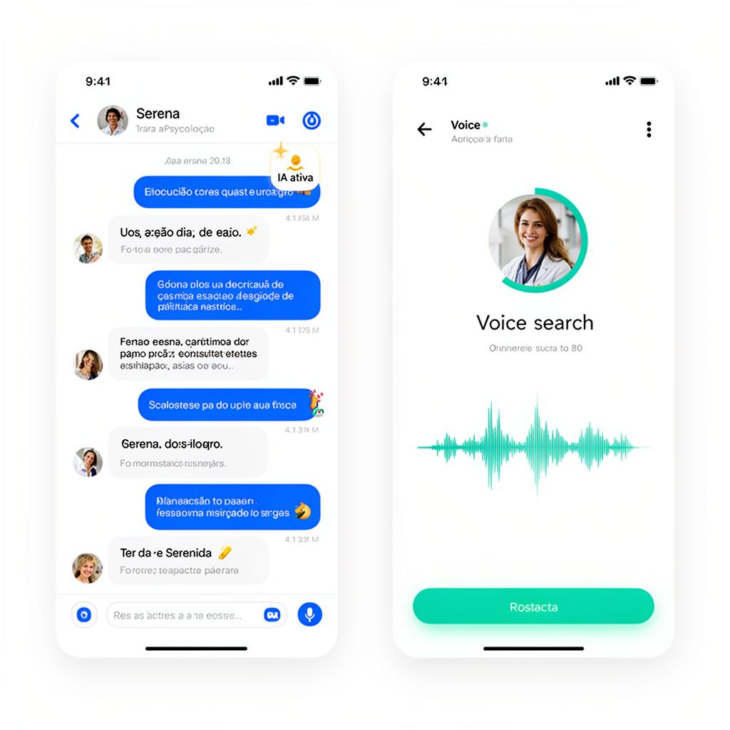 Assistente Serena no WhatsApp e busca por voz